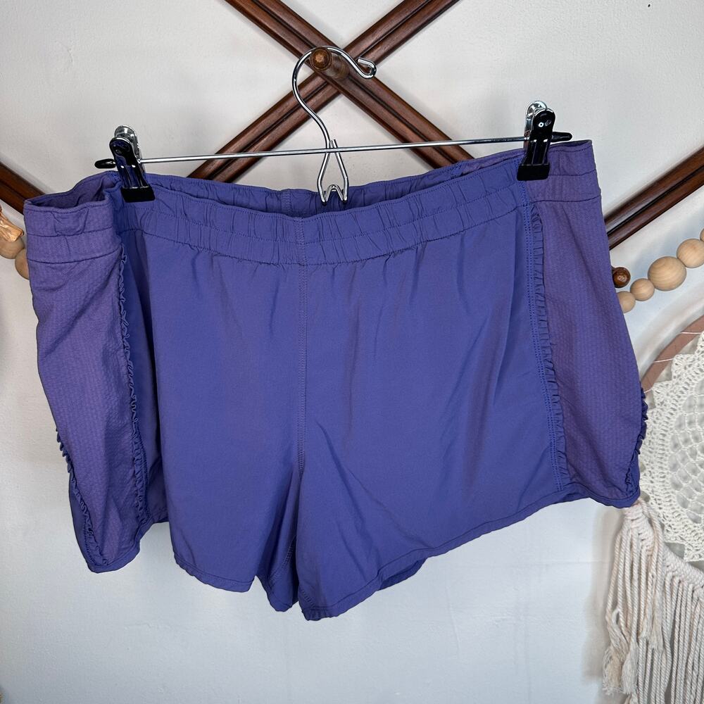 Lululemon Run For Your Life Purple Athletic Shorts